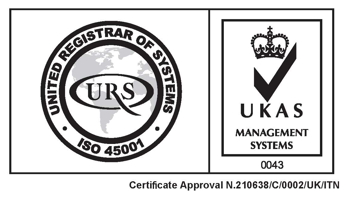 LOGO ISO 45001 UKAS URS